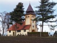 Evangelický a pravoslavný kostel z roku 1909