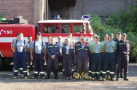 Plánované cvičení místních dobrovolných hasičů